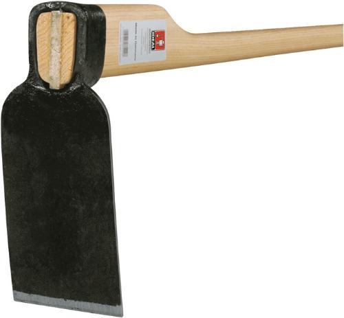 IDEAL Reuthacke Blattmaß 210 x 100 x 120 mm geschmiedet, mit Eschenstiel Gewicht 1500 g