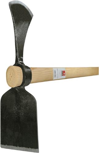 IDEAL Wiedehopfhacke geschmiedet, mit Eschenstiel Gewicht 1800 g