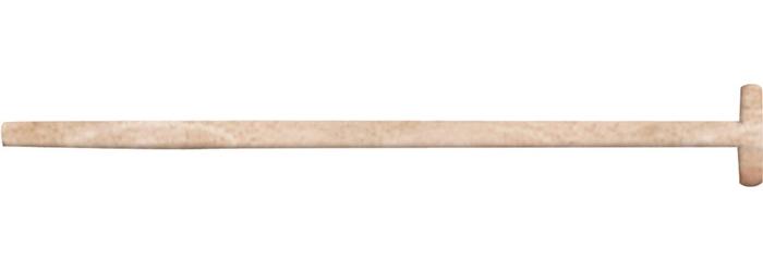 LÖFFERT STIELE Spatenstiel DIN 20152 Länge 950 mm Ø 40 mm Esche T-Griff, gerade, mit Konus