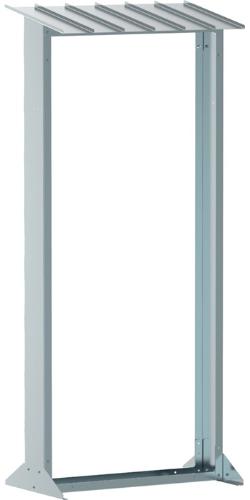 Flora Brennholzregal L1000xB440xH1450mm 12,9 kg Stahl verzinkt