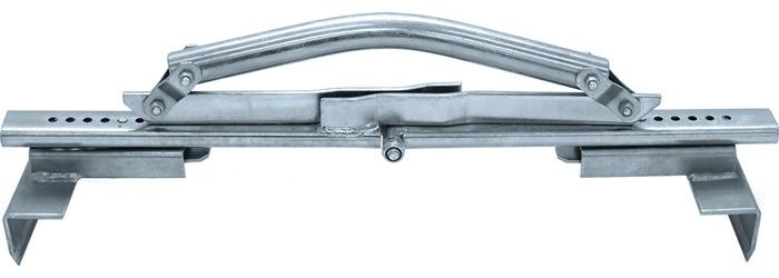 Probst Profi-Plattenheber PPH Greifbereich 220 - 505 mm Tragfähigkeit 60 kg Eigengewicht 1,6 kg, galvanisch verzinkt