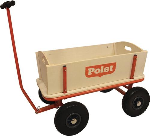 Polet Bollerwagen 16,50 kg 4 PU-Reifen / 300 68 l