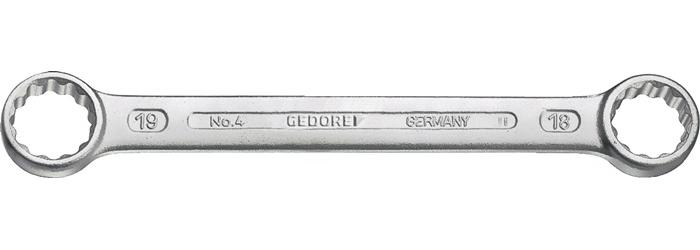 GEDORE Doppelringschlüssel 4 24 x 30 mm 290 mm gerade