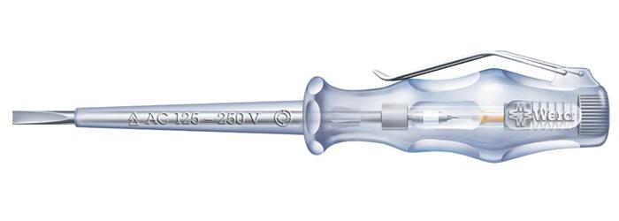 Wera Phasenprüfer 247 150 - 250 V AC einpolig Schneidenbreite 3 mm