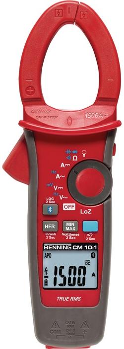 Benning Stromzangenmultimeter CM 10-1 0,01 - 1500 A CAT IV 600 V, CAT III 100 V