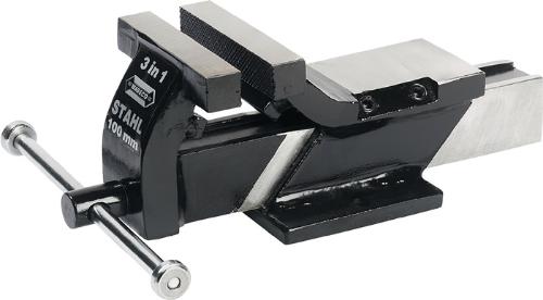 WABECO Parallelschraubstock Backenbreite 100 mm Spannweite 100 mm Ganzstahl