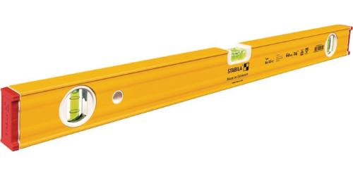 STABILA Wasserwaage 80 AS-2 150 cm Aluminium gelb ± 0,5 mm/m
