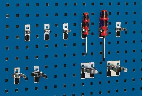 BOTT Werkzeugklemme Ø 19 mm verzinkt passend für Lochplatten