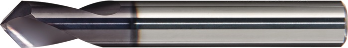 TECWERK NC-Anbohrer Nenn-Ø 8 mm VHM TiAlN 90 °