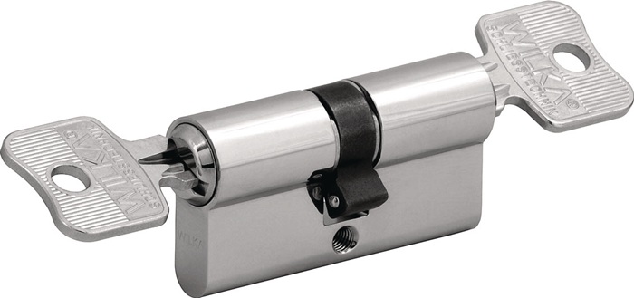 WILKA Profildoppelzylinder 1463 40/50 mm Not- und Gefahrenfunktion beidseitig Anzahl Schlüssel 3