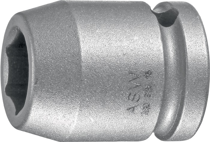 ASW Kraftschraubersteckschlüsseleinsatz 720 1/2 ″ 6-Kant Schlüsselweite 13 mm Länge 38 mm