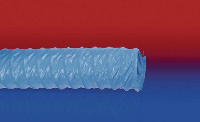 NORRES Klimaschlauch PROTAPE® PVC 371 ANTI-BACTERIAL (XLD) Innen-Ø 140 mm Außen-Ø 143,00 mm Länge 5 m