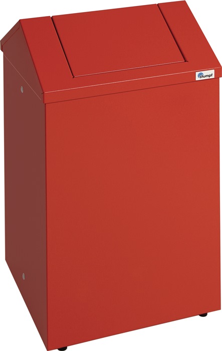 stumpf Putzwollkasten H570xB330xT310mm Gehäuse lichtgrau, RAL 7035 / Klappe enzianblau, RAL 5010 Stahlblech