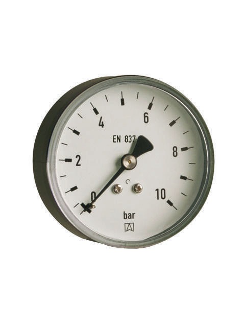 AFRISO Manometer RF 63, G 1/4Z B, axial, 0/10 bar
