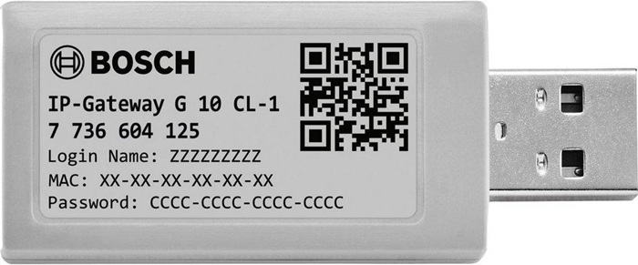 Bosch Steuerung für Klimageräte G 10-3 IP-Gateway für Split-Klimagerät CL3000i
