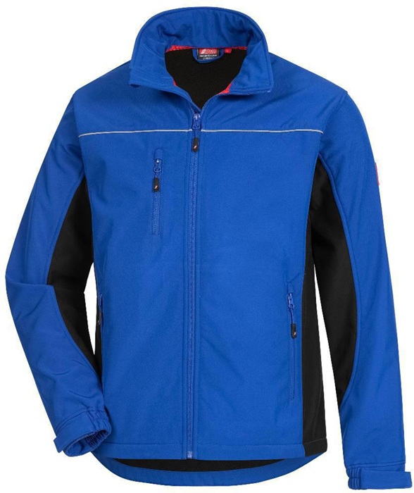 NITRAS Softshelljacke MOTION TEX LIGHT Größe M königsblau/schwarz