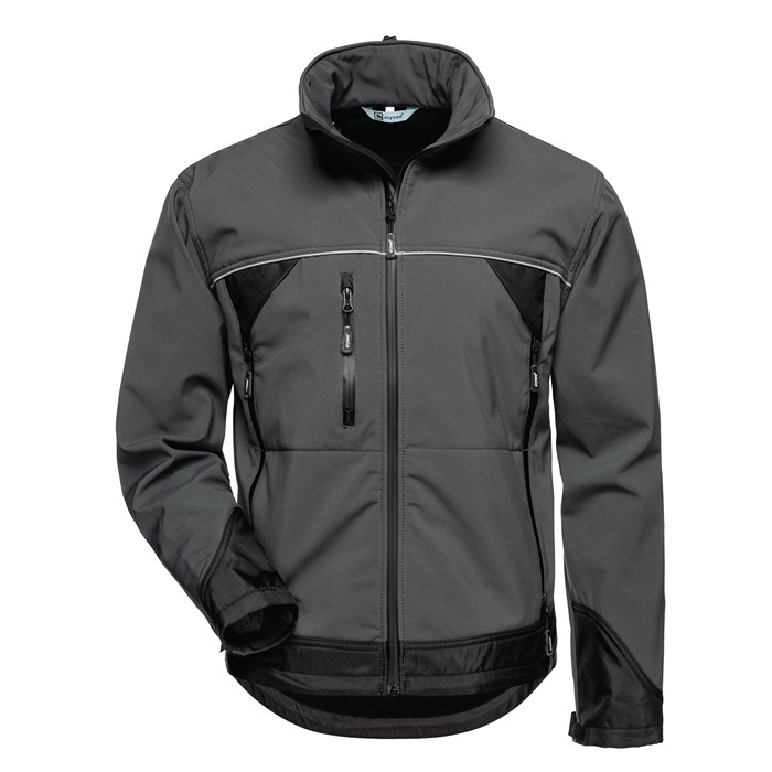 elysee Softshelljacke BETA Größe XXL grau/schwarz