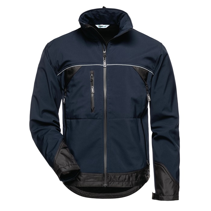 elysee Softshelljacke GAMMA Größe L marine/schwarz