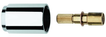 GROHE Verlängerungssatz 40mm, für UP-Ventil DN 20/25/32 chrom