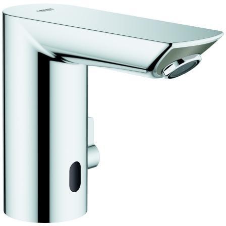 GROHE Elektronikbatterie Bau Cosmopolitan E für Waschtisch chrom mit Mischung/6V