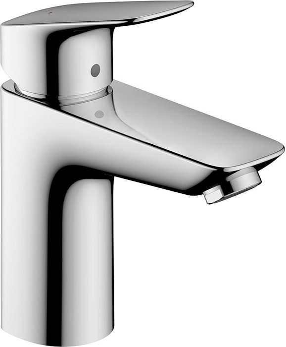hansgrohe Einhebel-Waschtischmischer 100 LOGIS DN 15 ohne Ablaufgarnitur chrom