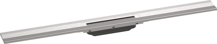 hansgrohe Duschrinne RainDrain Flex kürzbar, Wandmontage 900 mm edelstahl gebürstet