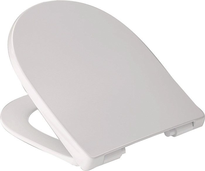 HAMBERGER WC-Sitz Lopata Softclose Premium weiß mit Edelstahl-Steckscharnier C0102G
