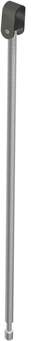 HEWI Bodenstütze Serie 801 für Stützklapp-/Wandstützgriffe, Länge 6 senfgelb
