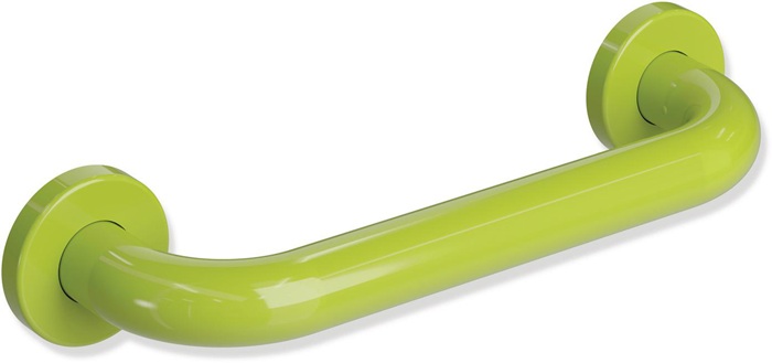 HEWI Wannengriff Serie 477 mit Rosette d= 60 mm apfelgrün