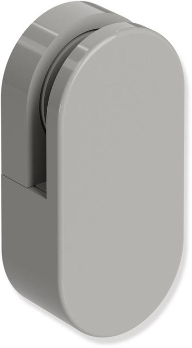 HEWI Spiegelhalter Serie 477 für 6 mm Spiegel, per Paar felsgrau