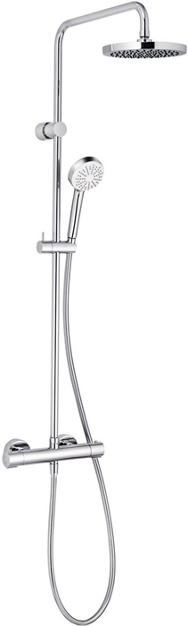 Kludi Thermostat-Dual-Shower-System LOGO NEO 68094, DN 15 chrom chrom