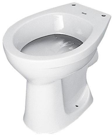 Geberit Stand-WC PARIS Flachspüler Flachspüler weiß