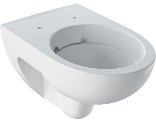 Geberit Tiefspül-WC Renova spülrandlos, wandhängend, 4,5/6 l spülrandlos Rimfree weiß