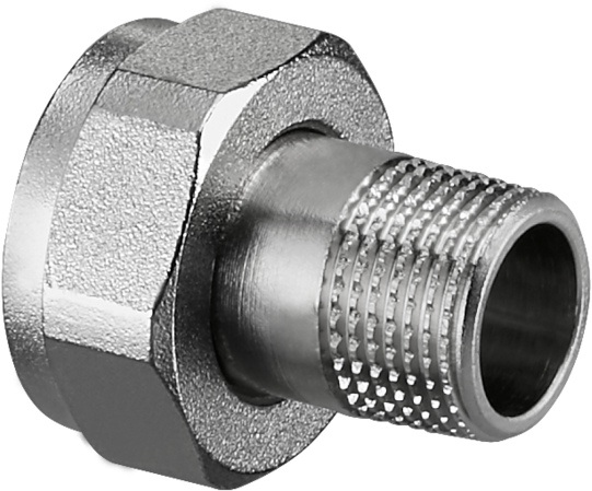 Oventrop Verschraubung Messing DN 15, 1/2Zoll AG, ÜM 3/4Zoll IG