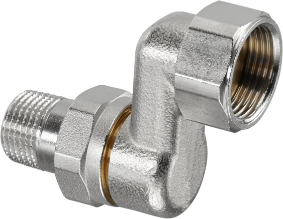 Oventrop S-Anschlussverschraubung flachdichtend DN 15, 3/4Zoll AG x 3/4Zoll ÜM flachdichtend