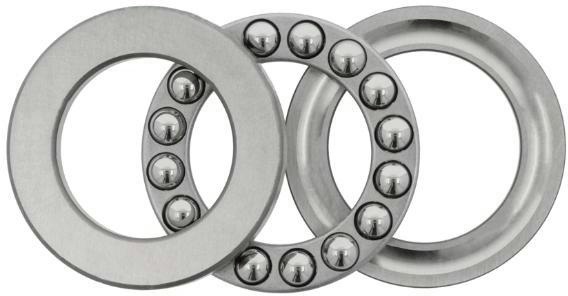 ZEN Axial-Rillenkugellager S51201 Innen-Ø 12 mm Außen-Ø 28 mm Breite 11 mm