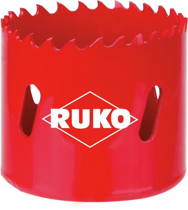 RUKO Lochsäge Werksnorm Sägen-Ø 44 mm Schnitttiefe 38 mm variable Zahnung HSS