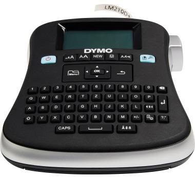 DYMO Beschriftungsgerät ® LabelManagerT 210D+ 1 Display-Zeile 8 Schriftgrößen 2 Druckzeilen inkl. Netzteil D1-Starter-Schriftbandkassette (12 mm