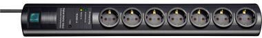 brennenstuhl Steckdosenleiste ® Primera-Tec DigiMaster 7 Steckdosen 2m schwarz