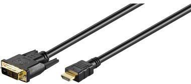 Goobay HDMI Kabel ® HDMI-Stecker/DVI-D-Stecker 3m schwarz