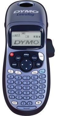 DYMO Beschriftungsgerät ® LetraTag® LT-100H 2 Display-Zeilen 5 Schriftgrößen 2 Druckzeilen inkl. Schriftband (12 mm x 4 m weiß)
