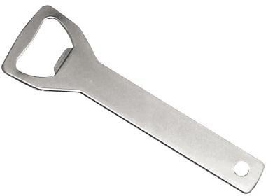 Esmeyer Flaschenöffner ® Seal 4 x 0,25 x 13,3 cm (B x H x T) Edelstahl matt silber