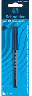 Schneider Geldscheinprüfstift Maxx 249 Money Checker universell 1-3mm