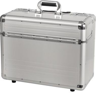 ALUMAXX Pilotenkoffer ® OMEGA 48 x 38,5 x 23 cm (B x H x T) Zahlenkombinationsschloss Aluminium silber