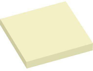 Soennecken Haftnotiz Powernotes 75 x 75 mm (B x H) gelb 100 Bl.