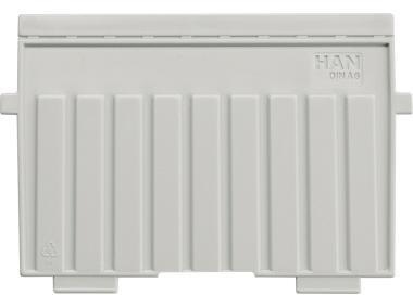 HAN Stützplatte 16,4 x 11 cm (B x H) DIN A6 quer Polystyrol lichtgrau