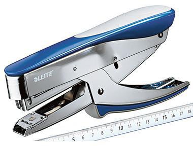 Leitz Heftzange 24/6 26/6 fest/lösbar 30 Bl. (80 g/m²) Metall/Kunststoff water