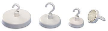 magnetoplan Magnet ® 25mm 4kg Ferrit weiß ® 25mm 4kg Ferrit weiß