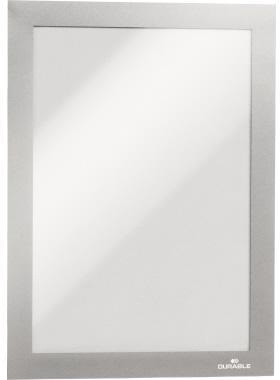 DURABLE Magnetrahmen DURAFRAME® DIN A5 silber 2 St./Pack.