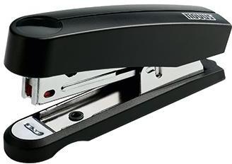 NOVUS Heftgerät B 10 Professional No. 10 fest/nageln 15 Bl. (80 g/m²) inkl. 200 Heftklammern No. 10 Metall/Kunststoff schwarz